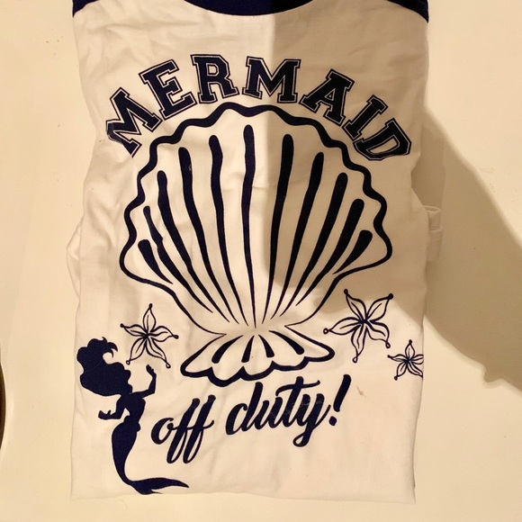 Disney Pajama Shirt: Mermaid Off-Duty - Picture 3 of 4